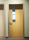 Επί παραγγελία εσωτερικές πόρτες μόνωσης θερμότητας, MDF επίπεδο χρώμα πορτών προαιρετικό