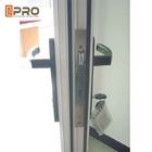 Πολυ αρθρωμένες χρώμα πόρτες ασφάλειας, υγιής μπροστινή πόρτα γυαλιού αλουμινίου μόνωσης