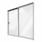 Οι εσωτερικές πόρτες γυαλιού αλουμινίου συρόμενες με τα λαστιχένια εξαρτήματα στεγανωτικής ουσίας EPDM χρησιμοποίησαν την εξωτερική πώληση πορτών γυαλιού ολίσθησης