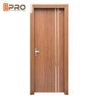 Soundproof MDF γυαλιού ξύλινη πόρτα/εσωτερική πόρτα δωματίων φιλικές προς το περιβάλλον