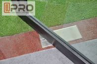 Η μετριασμένη μπροστινή πόρτα άξονα γυαλιού, σύγχρονο γυαλί άξονα πορτών άξονα γυαλιού πορτών γυαλιού άξονα πορτών εισόδων αλουμινίου