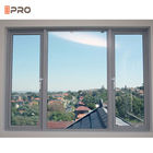 Εξωτερικό απλό σπίτι 1.4mm Casement πλαισίων αλουμινίου παράθυρο
