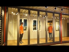 Αλουμινίου διάτρητο μεταλλικό μπροστινή οθόνη πλέγμα μαγνητική συρόμενη πόρτα Fly Screen