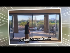 2mm Αλουμίνιο Διπλό Γυαλισμένο Πρωταθλήματα Ανθερμικές Γυαλιστικές Πύλες 2,1m ύψος