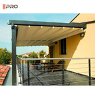 Αναδιπλούμενο μοντέρνο πέργκολα αλουμινίου αδιάβροχο κάλυμμα σκιάς κουβούκλιο Slide On Wire Roof