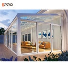 Προσαρμοσμένο ηλιακό δωμάτιο εξωτερικό γυαλί Φλόριντα δωμάτιο για κήπο γυαλί σπίτι αλουμίνιο μπάνιο
