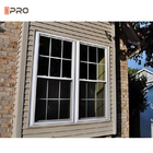 Προσαρμοσμένο Αλουμίνιο Double Top Hang Window Opener Αμερικανικό Sash Windows