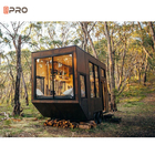 200mm EPS τοίχος ξύλινα προετοιμασμένα σπίτια πολυτελή μικροσκοπικό τροχόσπιτο ταξίδι ελαφρύ χάλυβα δομή