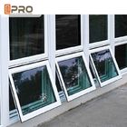 Τα Awning παράθυρα αργιλίου διπλής τοποθέτησης υαλοπινάκων/κορυφή κρέμασαν louver παραθύρων αργιλίου παραθύρων ISO9001 στεγών τη awning κορυφή αργιλίου που κρεμάστηκε