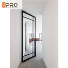 Οι διαφανείς πόρτες άξονα αργιλίου γυαλιού για την κατοικημένη μπροστινή πόρτα άξονα συμπίεσης αέρα περιστρέφουν την εξωτερική πόρτα, άρθρωση άξονα