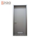 Η μαύρη σκόνη χρώματος έντυσε την αρθρωμένη γυαλί πόρτα αλουμινίου για τη μαύρη άρθρωση αρθρώσεων πορτών προγράμματος στέγασης για τις πόρτες bifold