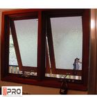 Η Awning πιστοποίηση παραθύρων ISO αλουμινίου αντίκτυπου τυφώνα με το τοπ awning κατώτατο σημείο παραθύρων κουρδιστηριών αλυσίδων καθόρισε τα παράθυρα
