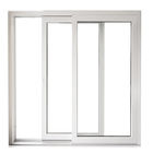 Οριζόντιο γλιστρώντας παράθυρο αλουμινίου υγιούς και θερμικής μόνωσης εύκολο να εγκαταστήσει το γλιστρώντας παράθυρο γυαλιού γραφείων