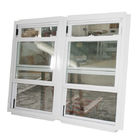 Άσπρα παράθυρα ζωνών αργιλίου γυαλιού για εύκολο καθαρισμό διάρκειας λουτρών τον υψηλό