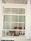 Ευρωπαϊκή ώθηση παραθύρων/αργιλίου ύφους ενιαία κρεμασμένη επάνω κάτω από το γλιστρώντας παράθυρο ζωνών