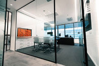 Σύγχρονοι αργιλίου τοίχοι χωρισμάτων γυαλιού τοίχων εσωτερικοί για τα γραφεία