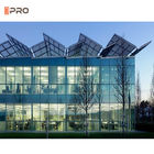 Βιομηχανικά πρότυπα τοίχων κουρτινών γυαλιού Heatproof αλουμινίου σχεδιαγράμματος ISO9001