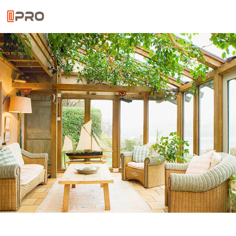 Δωμάτιο της Φλώριδας γυαλιού συστημάτων Sunroom αργιλίου Gazebo κήπων